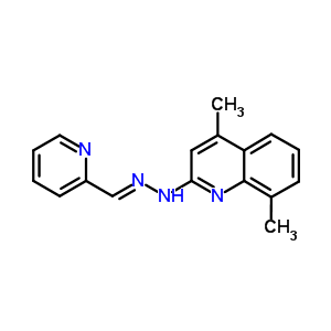 4,8-Dimethyl-n-(pyridin-2-ylmethylideneamino)quinolin-2-amineStructure,71508-79-7Structure 4,8-Dimethyl-n-(pyridin-2-ylmethylideneamino)quinolin-2-amine Structure,71508-79-7Structure