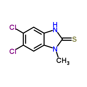 5,6-Dichloro-1-methyl-3h-benzoimidazole-2-thioneStructure,71806-06-9Structure 5,6-Dichloro-1-methyl-3h-benzoimidazole-2-thione Structure,71806-06-9Structure