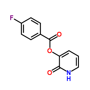 (2-Oxo-1h-pyridin-3-yl) 4-fluorobenzoateStructure,71847-97-7Structure (2-Oxo-1h-pyridin-3-yl) 4-fluorobenzoate Structure,71847-97-7Structure