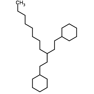 Undecane, 1-cyclohexyl-3-(2-cyclohexylethyl)-Structure,7225-69-6Structure Undecane, 1-cyclohexyl-3-(2-cyclohexylethyl)- Structure,7225-69-6Structure