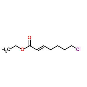 7-Chloro-trans-2-hepenoic acid ethyl esterStructure,72448-93-2Structure 7-Chloro-trans-2-hepenoic acid ethyl ester Structure,72448-93-2Structure