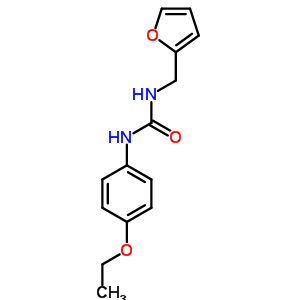 3-(4-Ethoxyphenyl)-1-(2-furylmethyl)ureaStructure,7249-67-4Structure 3-(4-Ethoxyphenyl)-1-(2-furylmethyl)urea Structure,7249-67-4Structure