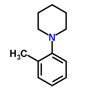 1-(2-甲基苯基)哌啶結(jié)構(gòu)式_7250-70-6結(jié)構(gòu)式