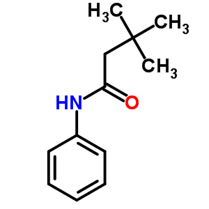 3,3-Dimethyl-n-phenyl-butanamideStructure,72807-56-8Structure 3,3-Dimethyl-n-phenyl-butanamide Structure,72807-56-8Structure