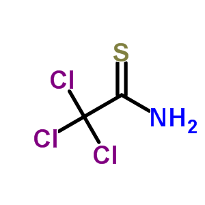 2,2,2-TrichloroethanethioamideStructure,73392-38-8Structure 2,2,2-Trichloroethanethioamide Structure,73392-38-8Structure