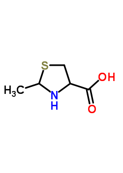 2-Methyl-thiazolidine-4-carboxylic acidStructure,7347-97-9Structure 2-Methyl-thiazolidine-4-carboxylic acid Structure,7347-97-9Structure