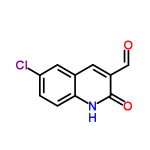 6-Chloro-2-hydroxyquinoline-3-carbaldehydeStructure,73568-44-2Structure 6-Chloro-2-hydroxyquinoline-3-carbaldehyde Structure,73568-44-2Structure