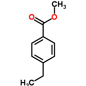 4-乙基苯甲酸甲酯結(jié)構(gòu)式_7364-20-7結(jié)構(gòu)式