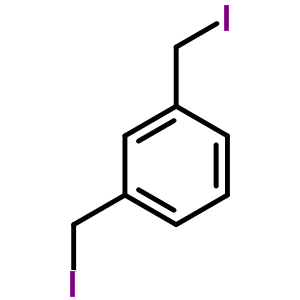 Benzene,1,3-bis(iodomethyl)-Structure,7379-87-5Structure Benzene,1,3-bis(iodomethyl)- Structure,7379-87-5Structure