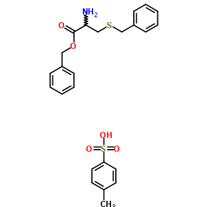 S-benzyl-l-cysteine benzyl ester 4-toluenesulfonate saltStructure,73995-16-1Structure S-benzyl-l-cysteine benzyl ester 4-toluenesulfonate salt Structure,73995-16-1Structure