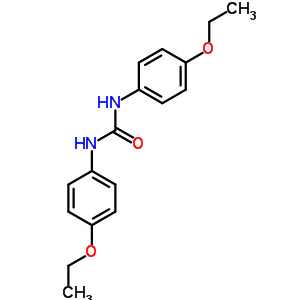 Urea,n,n-bis(4-ethoxyphenyl)-Structure,740-80-7Structure Urea,n,n-bis(4-ethoxyphenyl)- Structure,740-80-7Structure