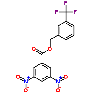3-(三氟甲基)-苯甲醇 1-(3,5-二硝基苯甲酸)結(jié)構(gòu)式_7402-84-8結(jié)構(gòu)式