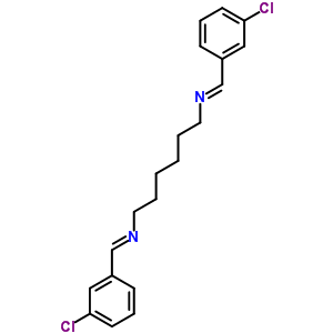 N,n-bis(m-chlorobenzylidene)-1,6-hexanediamineStructure,74038-51-0Structure N,n-bis(m-chlorobenzylidene)-1,6-hexanediamine Structure,74038-51-0Structure