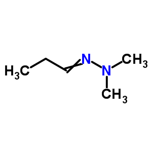 丙醛,2,2-二甲基肼酮結(jié)構(gòu)式_7422-93-7結(jié)構(gòu)式