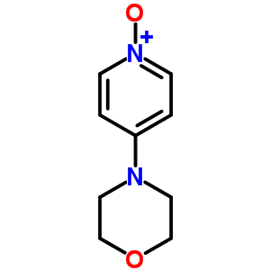 4-(1-氧化物-4-吡啶)-嗎啉結(jié)構(gòu)式_74415-02-4結(jié)構(gòu)式