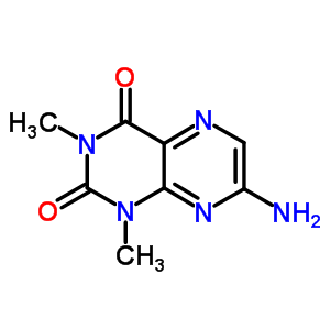 2,4(1H,3h)-pteridinedione,7-amino-1,3-dimethyl-Structure,7464-70-2Structure 2,4(1H,3h)-pteridinedione,7-amino-1,3-dimethyl- Structure,7464-70-2Structure