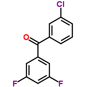 3-Chloro-3,5-difluorobenzophenoneStructure,746651-98-9Structure 3-Chloro-3,5-difluorobenzophenone Structure,746651-98-9Structure