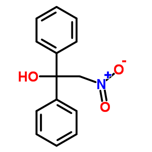 2-Nitro-1,1-diphenyl-ethanolStructure,7475-15-2Structure 2-Nitro-1,1-diphenyl-ethanol Structure,7475-15-2Structure
