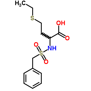 DL-(8CI)-4-(乙基硫代)-2-(a-甲苯磺酰胺)-丁酸結構式_7475-17-4結構式