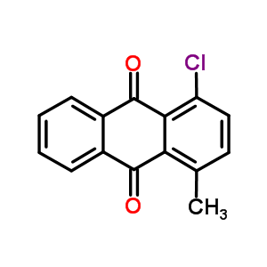 9,10-Anthracenedione, 1-chloro-4-methyl-Structure,7477-59-0Structure 9,10-Anthracenedione, 1-chloro-4-methyl- Structure,7477-59-0Structure