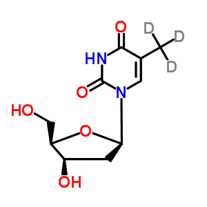 Thymidine-d3Structure,74848-84-3Structure Thymidine-d3 Structure,74848-84-3Structure