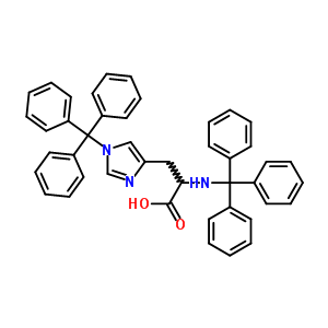 Nα,nim-ditrityl-l-histidineStructure,74853-62-6Structure Nα,nim-ditrityl-l-histidine Structure,74853-62-6Structure