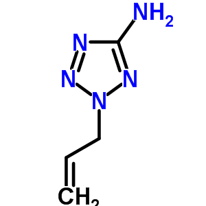 2H-tetrazol-5-amine,2-(2-propen-1-yl)-Structure,74999-26-1Structure 2H-tetrazol-5-amine,2-(2-propen-1-yl)- Structure,74999-26-1Structure