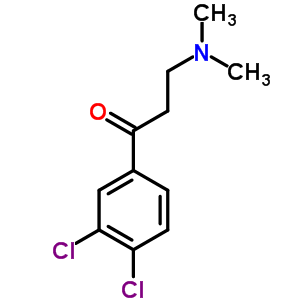 1-(3,4-Dichlorophenyl)-3-dimethylamino-1-propanone hclStructure,75144-12-6Structure 1-(3,4-Dichlorophenyl)-3-dimethylamino-1-propanone hcl Structure,75144-12-6Structure
