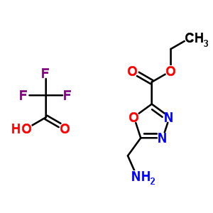 Ethyl5-(aminomethyl)-1,3,4-oxadiazole-2-carboxylateStructure,751479-66-0Structure Ethyl5-(aminomethyl)-1,3,4-oxadiazole-2-carboxylate Structure,751479-66-0Structure