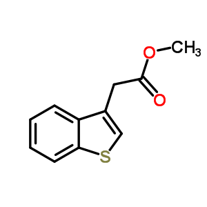Methyl 2-(1-benzothiophen-3-yl)acetateStructure,7597-67-3Structure Methyl 2-(1-benzothiophen-3-yl)acetate Structure,7597-67-3Structure