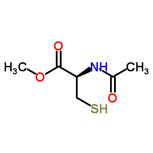N-acetyl-l-cysteine methyl esterStructure,7652-46-2Structure N-acetyl-l-cysteine methyl ester Structure,7652-46-2Structure