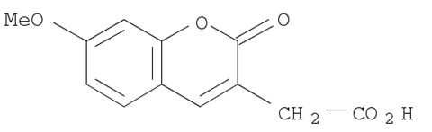 7-Methoxy-2-oxo-2h-1-benzopyran-3-acetic acidStructure,765276-64-0Structure 7-Methoxy-2-oxo-2h-1-benzopyran-3-acetic acid Structure,765276-64-0Structure