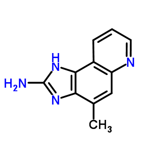 1H-imidazo[4,5-f]quinolin-2-amine,4-methyl-(9ci) Structure,77094-15-6Structure