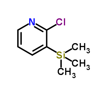 2-Chloro-3-(trimethylsilyl)pyridineStructure,77332-76-4Structure 2-Chloro-3-(trimethylsilyl)pyridine Structure,77332-76-4Structure