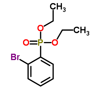 P-(2-溴苯基)-磷酸二乙酯結(jié)構(gòu)式_77526-90-0結(jié)構(gòu)式