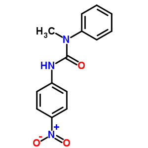 Urea,n-methyl-n-(4-nitrophenyl)-n-phenyl-Structure,77585-89-8Structure Urea,n-methyl-n-(4-nitrophenyl)-n-phenyl- Structure,77585-89-8Structure