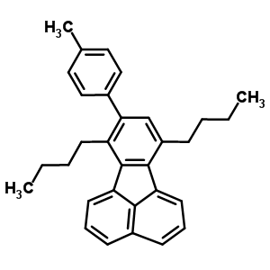 7,10-Dibutyl-8-(4-methylphenyl)fluorantheneStructure,77930-56-4Structure 7,10-Dibutyl-8-(4-methylphenyl)fluoranthene Structure,77930-56-4Structure