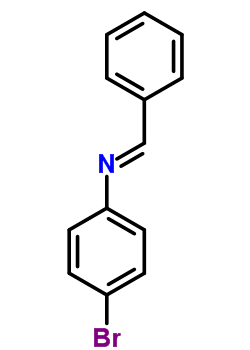 Benzylidene-p-bromoanilineStructure,780-20-1Structure Benzylidene-p-bromoaniline Structure,780-20-1Structure