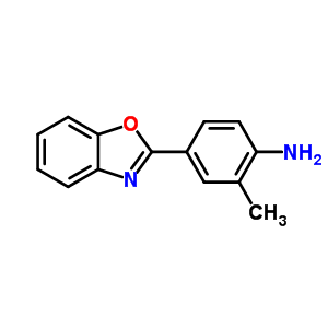 Benzenamine, 4-(2-benzoxazolyl)-2-methyl-(9ci)Structure,792946-65-7Structure Benzenamine, 4-(2-benzoxazolyl)-2-methyl-(9ci) Structure,792946-65-7Structure