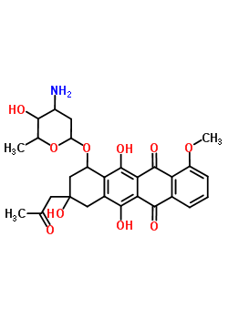 7-(4-Amino-5-hydroxy-6-methyloxan-2-yl)oxy-6,9,11-trihydroxy-4-methoxy-9-(2-oxopropyl)-8,10-dihydro-7h-tetracene-5,12-dioneStructure,79438-97-4Structure 7-(4-Amino-5-hydroxy-6-methyloxan-2-yl)oxy-6,9,11-trihydroxy-4-methoxy-9-(2-oxopropyl)-8,10-dihydro-7h-tetracene-5,12-dione Structure,79438-97-4Structure