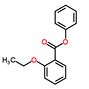 2-乙氧基苯甲酸苯酯結(jié)構(gòu)式_79515-58-5結(jié)構(gòu)式