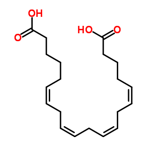 (5Z,8z,11z,14z)-icosa-5,8,11,14-tetraenedioic acidStructure,79551-84-1Structure (5Z,8z,11z,14z)-icosa-5,8,11,14-tetraenedioic acid Structure,79551-84-1Structure