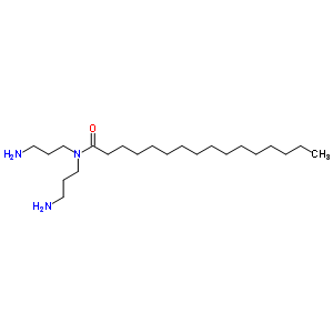N,n-bis(3-aminopropyl)hexadecanamideStructure,79692-40-3Structure N,n-bis(3-aminopropyl)hexadecanamide Structure,79692-40-3Structure