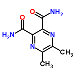 2,3-Pyrazinedicarboxamide,5,6-dimethyl-Structure,80356-88-3Structure 2,3-Pyrazinedicarboxamide,5,6-dimethyl- Structure,80356-88-3Structure