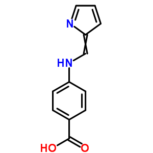 4-(Pyrrol-2-ylidenemethylamino)benzoic acidStructure,80525-79-7Structure 4-(Pyrrol-2-ylidenemethylamino)benzoic acid Structure,80525-79-7Structure