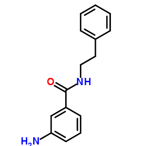 3-Amino-N-phenethylbenzamideStructure,81882-72-6Structure 3-Amino-N-phenethylbenzamide Structure,81882-72-6Structure