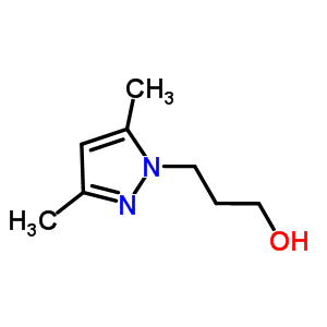 3-(3,5-Dimethyl-1H-pyrazol-1-yl)propan-1-olStructure,81930-33-8Structure 3-(3,5-Dimethyl-1H-pyrazol-1-yl)propan-1-ol Structure,81930-33-8Structure