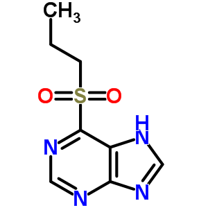 6-(Propylsulfonyl)purineStructure,82499-12-5Structure 6-(Propylsulfonyl)purine Structure,82499-12-5Structure