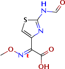 2-(2-甲?；被?1,3-噻唑-4-基)-2-(甲氧基亞氨基)乙酸結(jié)構(gòu)式_83594-38-1結(jié)構(gòu)式