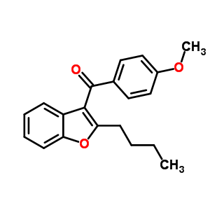 (2-Butylbenzofuran-3-yl)(4-methoxyphenyl)methanoneStructure,83790-87-8Structure (2-Butylbenzofuran-3-yl)(4-methoxyphenyl)methanone Structure,83790-87-8Structure
